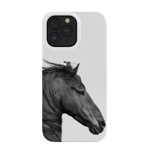 Eye Poetry Photography Wild Horse Photography in Black and White Snap iPhone Case - Society6 - 1 of 1