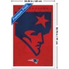 Trends International NFL New England Patriots - Logo 25 Framed Wall Poster Prints - 3 of 4
