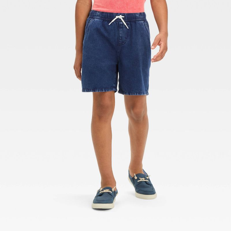 Boys' Pull-On Denim Shorts - art class™, 1 of 7