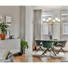 Urban Ambiance Luxury Posh Indoor Chandelier,  11-1/4''H x 30"W x 30''D,  Soft Gold Finish, UHP5041 - 2 of 4
