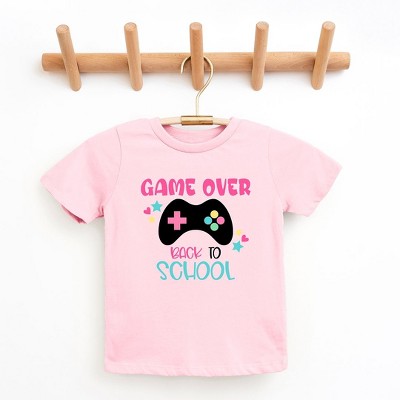 The Juniper Shop Game Over Back To School Toddler Short Sleeve Tee