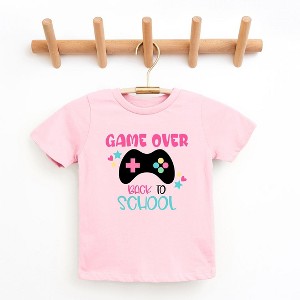 The Juniper Shop Game Over Back To School Toddler Short Sleeve Tee - 1 of 2
