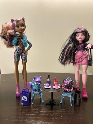 Monster High Faboolous Pets Draculaura And Clawdeen Wolf Fashion Dolls With  Two Pets (target Exclusive) : Target