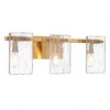 Savoy House Genry 3 - Light Vanity in  Warm Brass - 4 of 4
