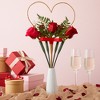 Bright Creations 30 Pack Stem Water Tubes for Flowers with Caps, Extendable Vials for Floral Arrangements, Florist Supplies, 12 In - 3 of 4