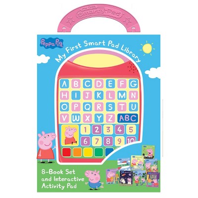Peppa Pig: My First Smart Pad Library 8-book Set And Interactive Activity  Pad Sound Book Set : Target