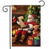Briarwood Lane Christmas Garden Flag 18x12.5 For Outdoor Naughty Or Nice Santa Garden Flag Flag For Christmas Garden Flag Flags For Outside - 2 of 4