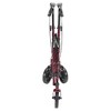 Drive Medical 3 Wheel Walker Rollator with Basket Tray and Pouch, Flame Red - 4 of 4