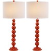 Jenna Stacked Ball Table Lamp - 31.5 Inch Height - LIT4090 - Safavieh - 2 of 4