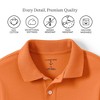 Lands' End School Uniform Kids Short Sleeve Interlock Polo Shirt - 2 of 4