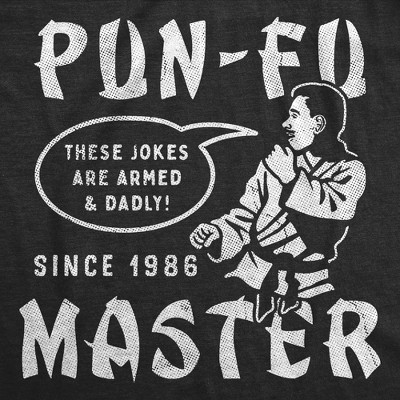Мужские футболки Crazy Dog T-Shirts, Inc. Mens Funny T Shirts Pun Fu Master Sarcastic Martial Arts Joke Graphic Novelty Tee for Men - Crazy Dog Men's T Shirt With Sarcastic Sayings Black S — фото 2