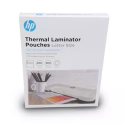 200ct Thermal Laminator Pouches Letter Size - HP Inc.