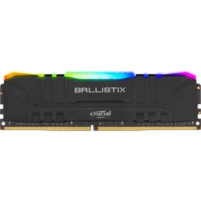 Crucial Ballistix Gaming Memory - For Computer - 16 GB (2 x 8 GB) - DDR4-3200/PC4-25600 DDR4 SDRAM - CL16 - 1.35 V - Non-ECC - Unbuffered - 288-pin