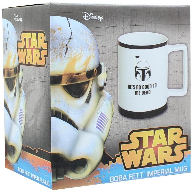 Seven20 Star Wars Imperial Porcelain Mug Boba Fett, 3 of 4