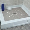XL Non-Slip Square Shower Mat with Center Drain Hole - Slipx Solutions - 2 of 4