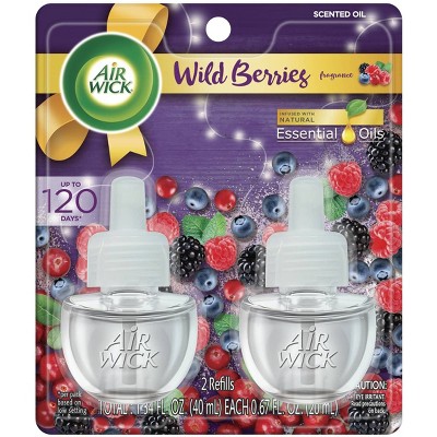 Air Wick Scented Oils Air Freshener Twin Refill - Ripe Cranberry & Currants