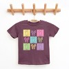 The Juniper Shop Checkered Bunny Outline Coquette Youth Short Sleeve Tee - 2 of 4