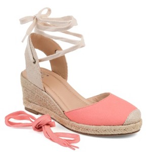 Journee Collection Womens Monte Wedge Heel Espadrille Sandals - 1 of 4