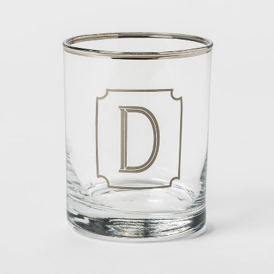 Monogram Double Old-Fashioned Glass