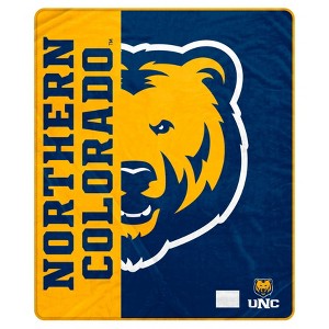 NCAA Northern Colorado Bears Ultra Soft Tailgate Throw Blanket - 1 of 2