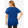 Jessica London Women's Plus Size Stretch Lace Tunic - 3 of 4