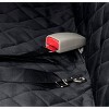 Yes Pets Oxford Water Proof Hammock Dog Car Seat Cover - Black - image 3 of 3