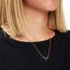 Zodaca 2 Piece Aries Zodiac Necklace and Bracelet Jewelry Set for Women, Gold - 4 of 4