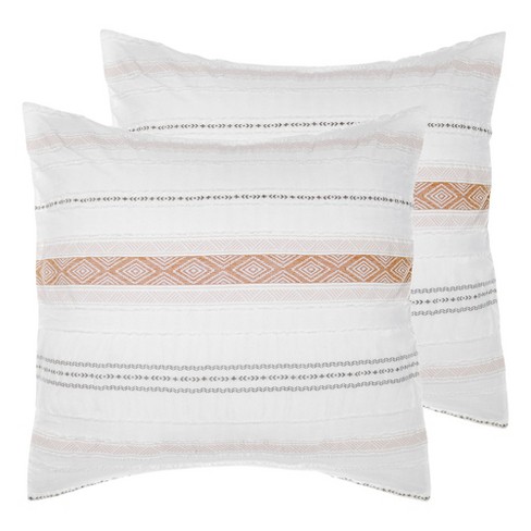 Blush hotsell euro shams