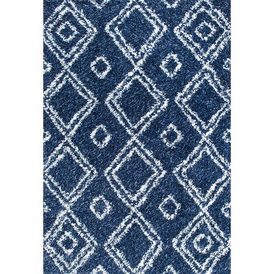 Nuloom Iola Geometric Shag Area Rug