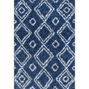 Nuloom Iola Geometric Shag Area Rug - 1 of 4