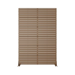 Lirago 72 in Galvanized Fence Panels Outdoor Privacy Screen - 1 of 4
