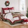 Greenland Home Fashions Christmas Tree 100% Cotton Quilt Bedding Set - image 2 of 4