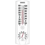 Springfield Plainview Indoor/Outdoor Thermometer w/Hygrometer TAP90116