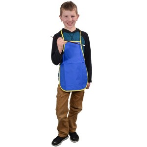 School Smart Kid's Vinyl Apron, 18 x 15 Inches - 1 of 4