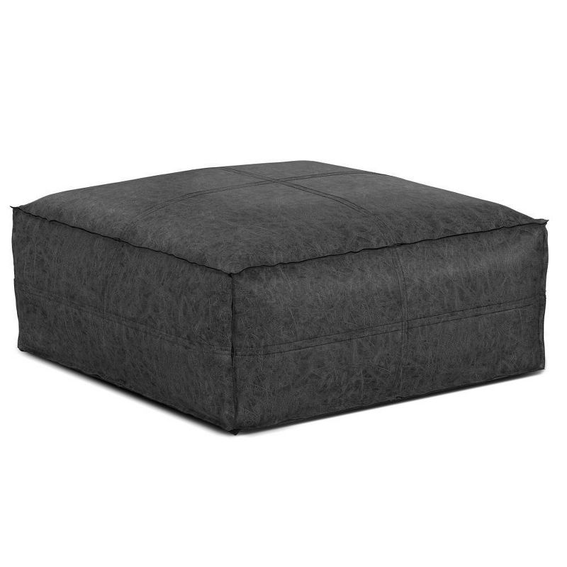 Wendal Large Square Coffee Table Pouf - WyndenHall, 1 of 8