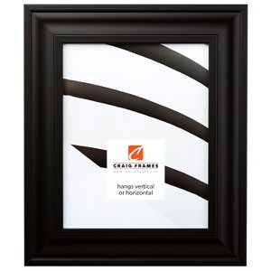 Upscale Black Satin Picture Frame - 1 of 2