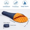 Ultra Light Down Sleeping Bag Outdoor Camping Sleeping Bag Warm Down Sleeping Bag Outdoor Camping Travel - 2 of 4