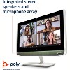 Poly Studio P21 1080p Full HD Video 21-inch Monitor 250 nits Integrated Stereo Speakers Works with Zoom (Certified), Teams - Manufacturer Refurbished - 2 of 4