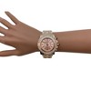 Rose Gold Chunky Rhinestones Bezel and Bold Women Watch - 4 of 4