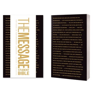 The Message Student Bible (Softcover) - by  Eugene H Peterson (Paperback) - 1 of 1