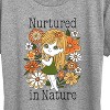 Women's - Instant Message - Nurtured in Nature Flowers Short Sleeve Graphic T-Shirt - 2 of 4