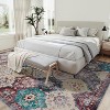 Area Rug,Rugs for Living Room & Bedroom,Bohemian Washable Rug - 4 of 4