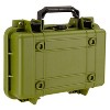 Eylar® SA00010 11.6-In. Waterproof Gear, Equipment, and Camera Hard Case with Foam Insert, Green - 2 of 4