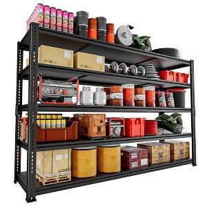 Adjustable Heavy Duty Metal Shelving Unit - 1 of 4