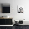 Stupell Industries Lion Brushing Teeth Bathroom, 24" x 30" - 2 of 4