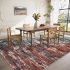 Artistic Runner Rug, Washable Non Slip Low Pile Soft Floor Carpet for Kitchen, Entryway, Bedroom, Hallway & Bathroom - 2 of 4