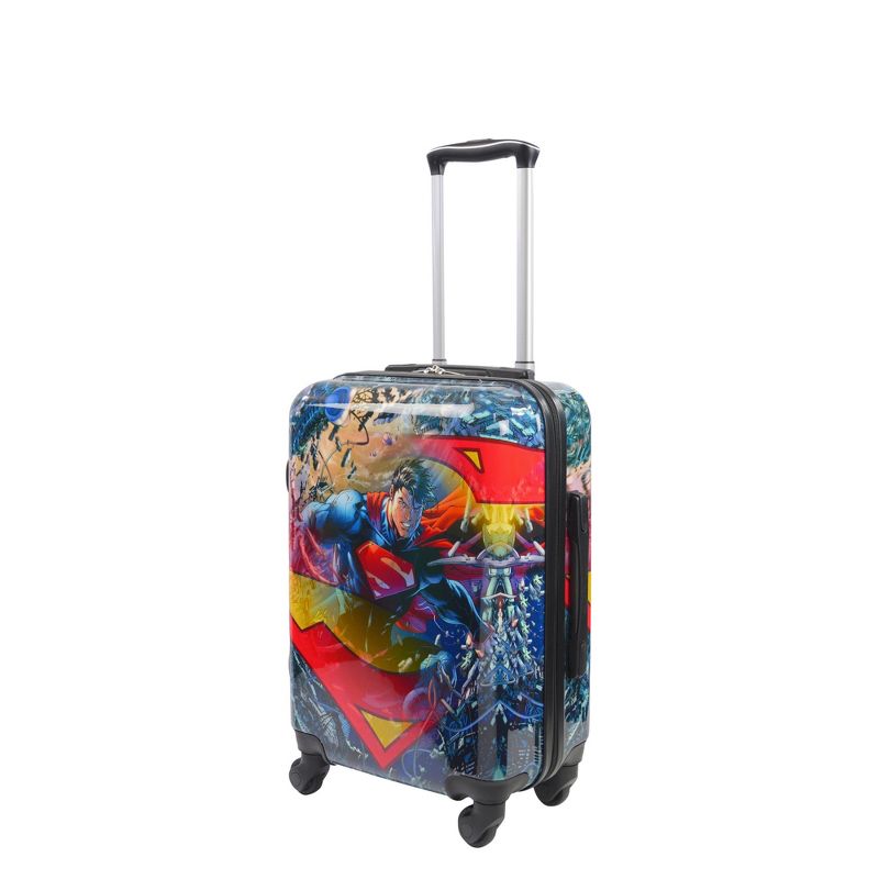 DC Comics Superman 21” Hard-Sided Spinner Suitcase, 1 of 6