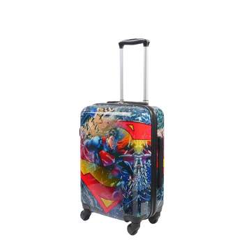 DC Comics Superman 21” Hard-Sided Spinner Suitcase