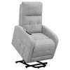 Upholstered Power Lift Recliner with Massage, Heat Function and USB Charging - 4 of 4