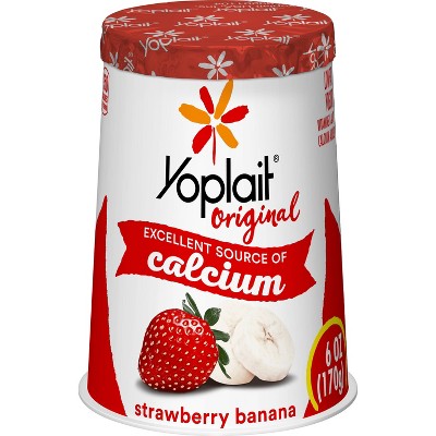 Yoplait Original Strawberry Banana Yogurt - 6oz